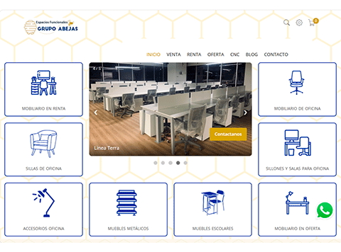Grupo Abejas - Integración de Web Site, e-commerce y ERP